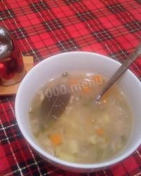 Суп с перловкой