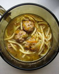 Суп с вермишелью