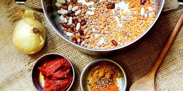 африканская похлебка из чечевицы