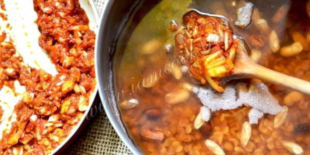 африканская похлебка из чечевицы