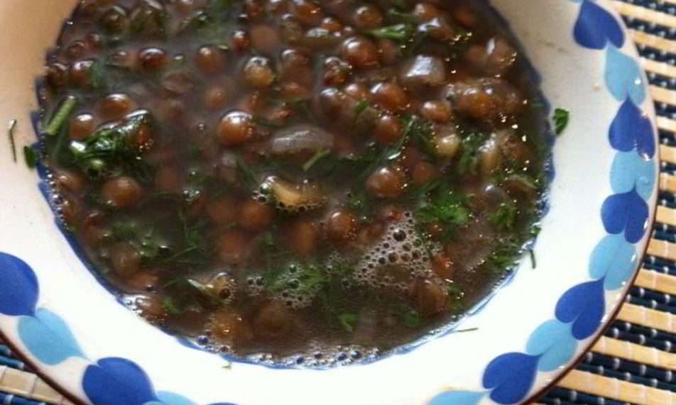 Рецепт чечевичной постной похлебки