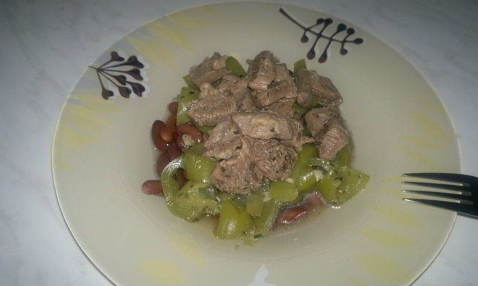 Рецепт фасолевой похлебки с говядиной и зеленым перцем