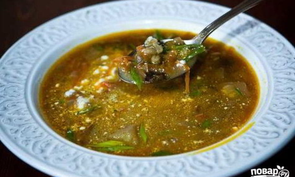 Рецепт грибной похлебки