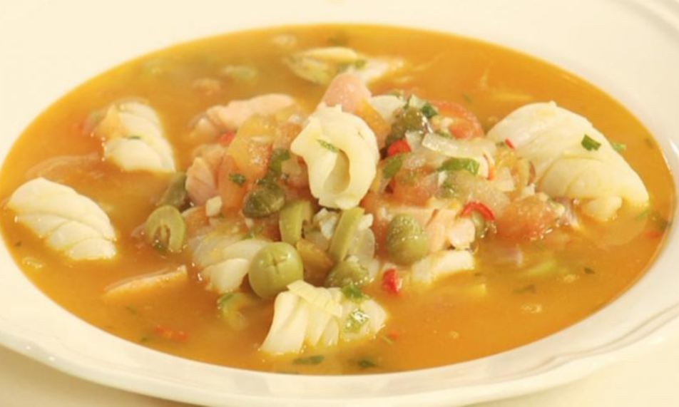 Рецепт итальянской рыбной похлебки