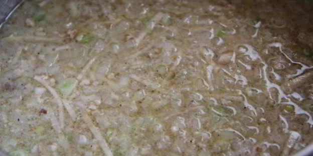 куриная похлебка с грецкими орехами