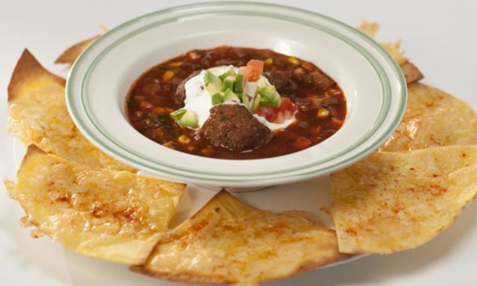 Рецепт мексиканской похлебки с мясными шариками