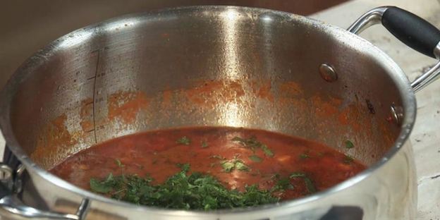 мексиканская похлебка с мясными шариками