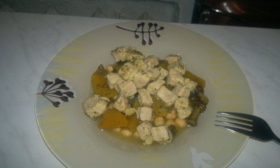 Рецепт нутовой похлебки со свининой и тыквой