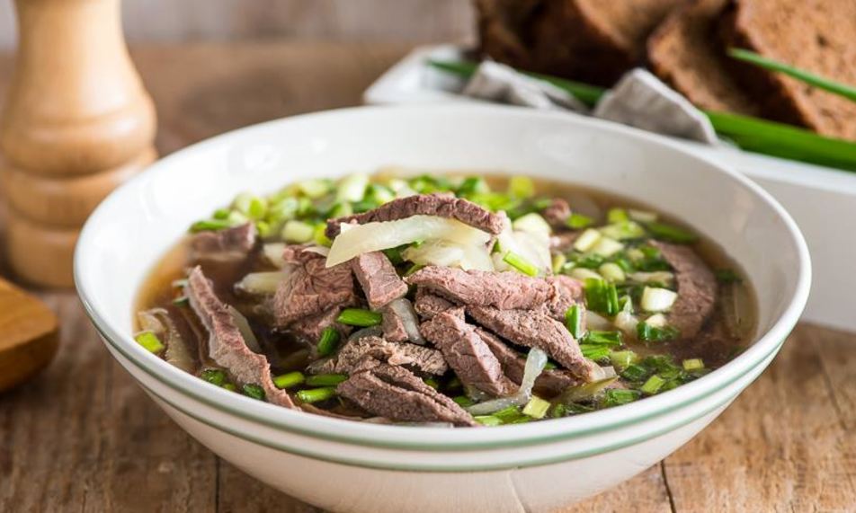 Рецепт освежающей похлебки с бараниной