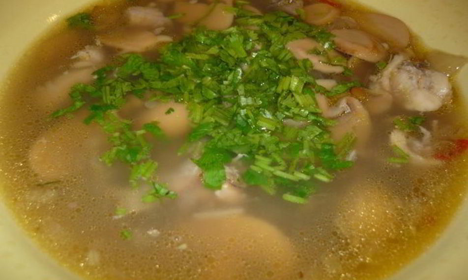 Рецепт похлебки из чечевицы с грибами