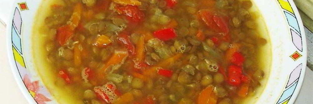 Похлебка из чечевицы
