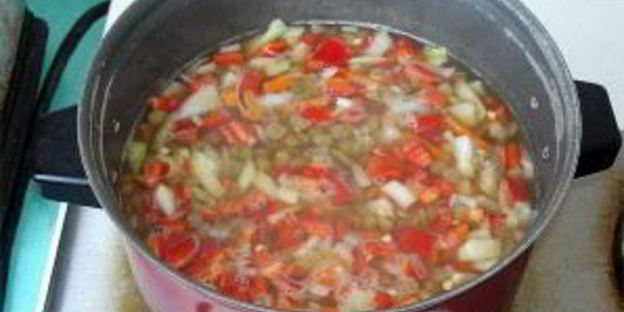 похлебка из чечевицы