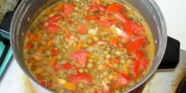 похлебка из чечевицы