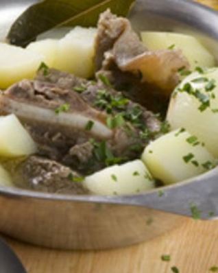 Похлебка из мяса лося