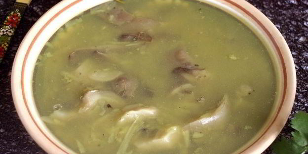 похлебка по-михайлову из вешенок и картофеля