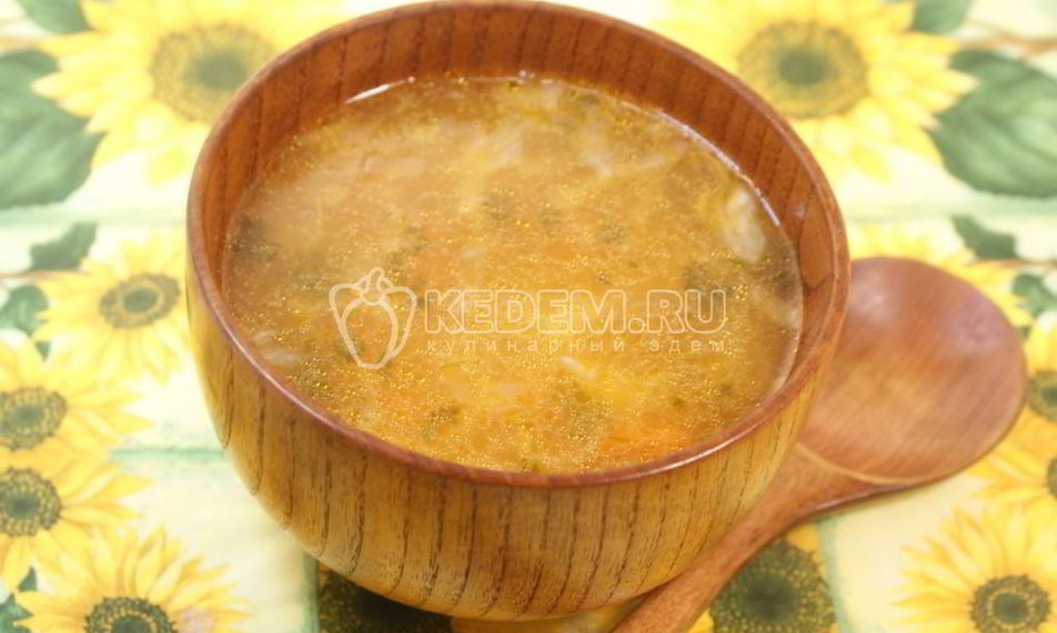 Рецепт похлебки русской постной
