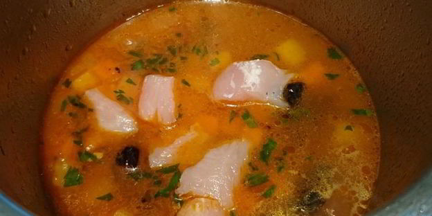 похлебка с чечевицей и черносливом