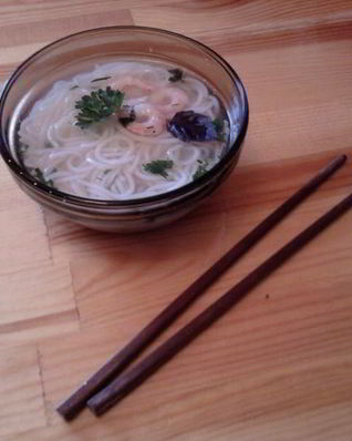 Похлебка с креветками