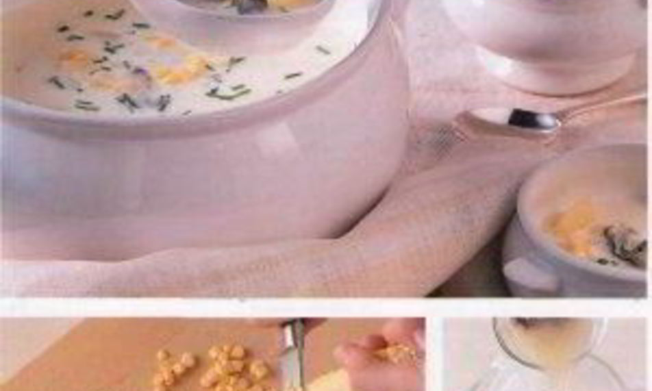 Рецепт похлебки с устрицами и кукурузой