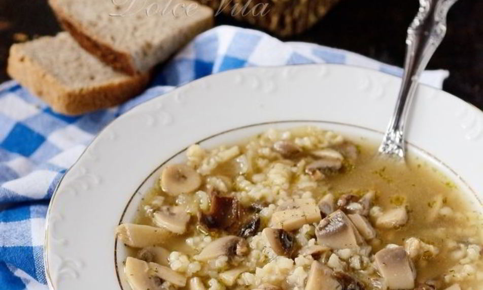 Рецепт русской грибной похлебки