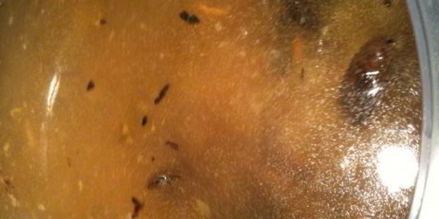 сытная постная похлебка с грибами и фасолью