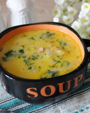 Польский суп с маринованными огурцами