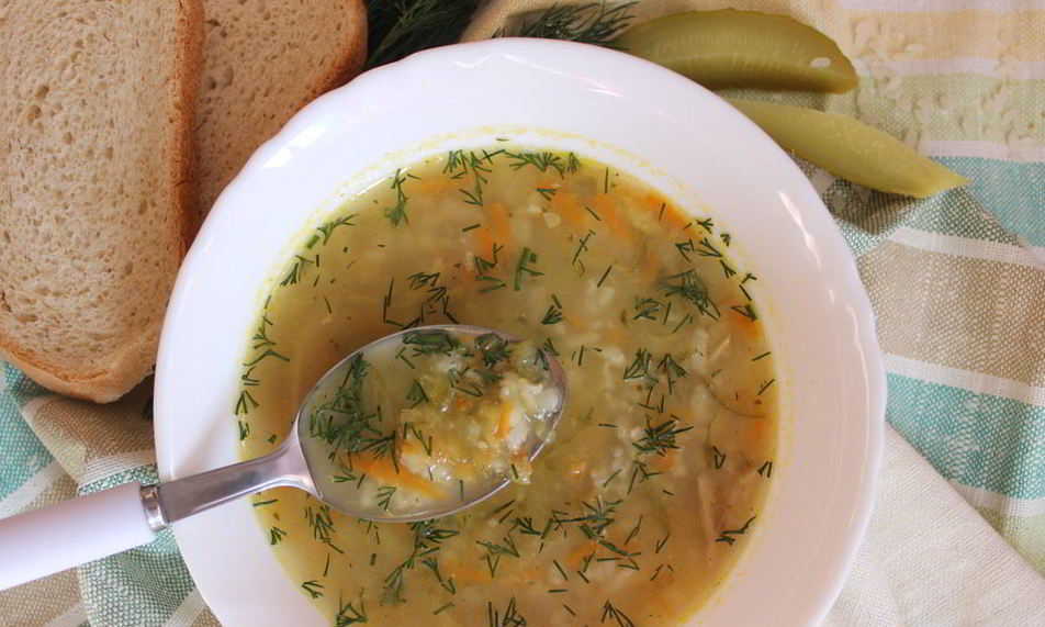 Рецепт рассольника без перловки