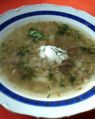 Рассольник домашний