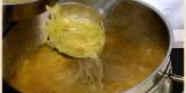 рассольник из куриных потрошков