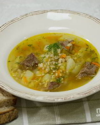Рассольник классический с перловкой