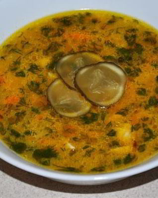 Рассольник классический с рисом