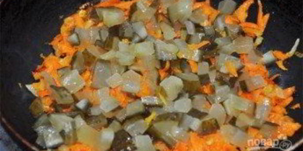 рассольник классический с рисом