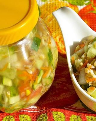 Рассольник на зиму с перловкой