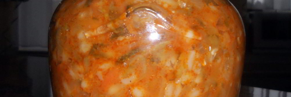 Рассольник на зиму в банках