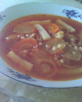 Рассольник питерский