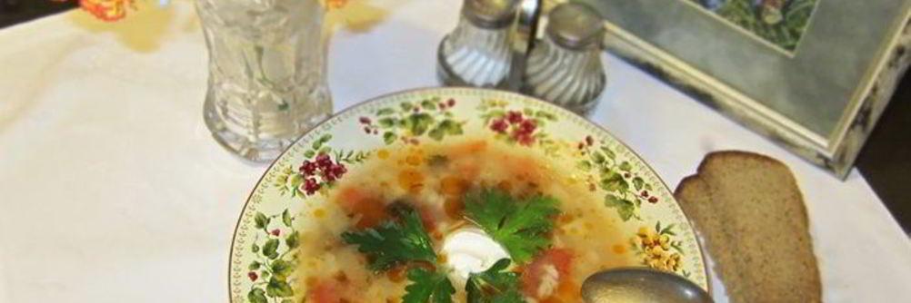 Рассольник по-ленинградски