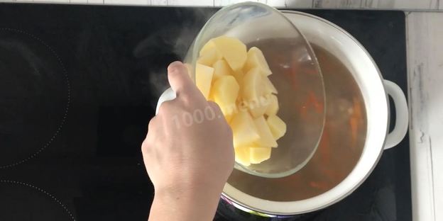 рассольник с говядиной