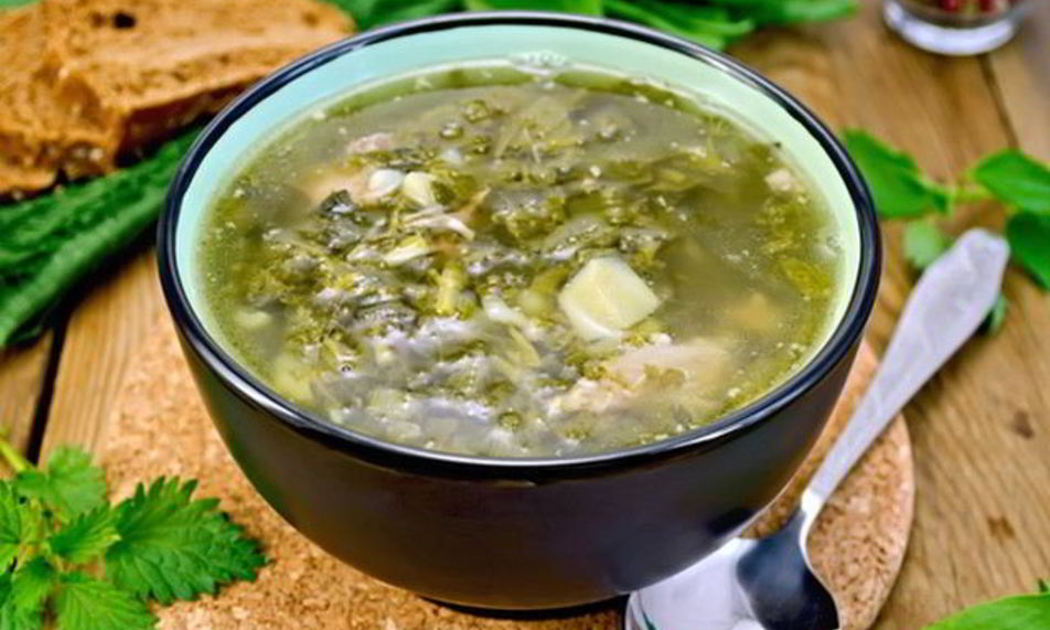 Рецепт рассольника с крапивого и щавелема