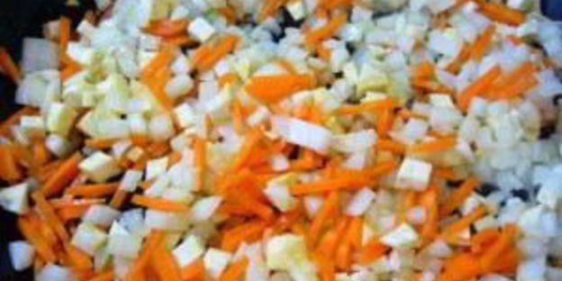 рассольник с куриными сердечками