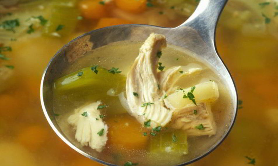 Рецепт рассольника с курицей по-русски