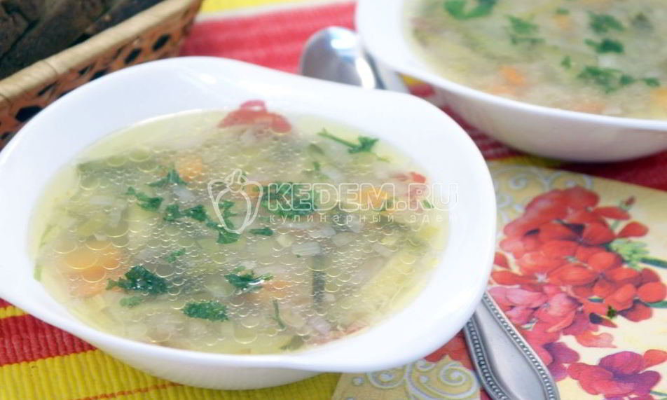 Рецепт рассольника с маринованными огурцами