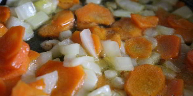 рассольник с многозерновыми хлопьями