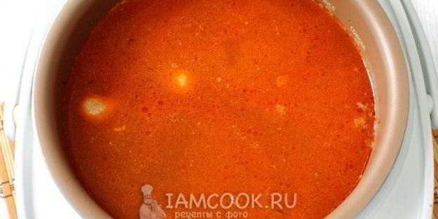 рассольник с перловкой в мультиварке
