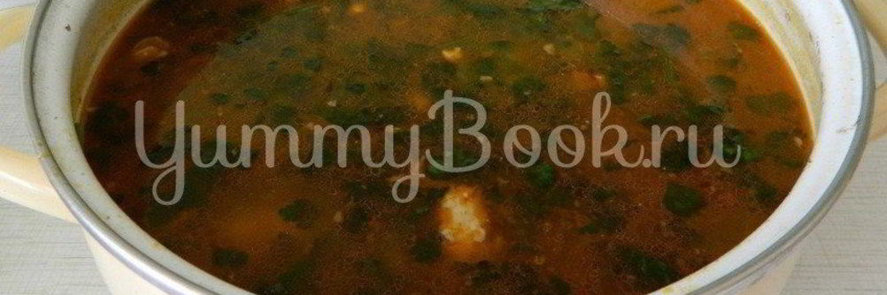 Рассольник с перловой крупой