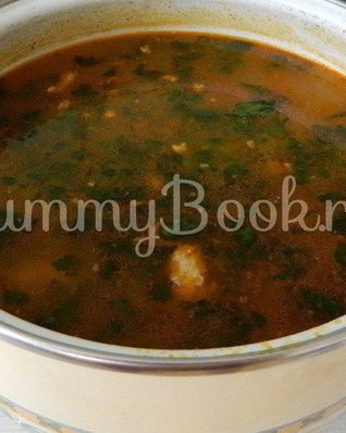 Рассольник с перловой крупой