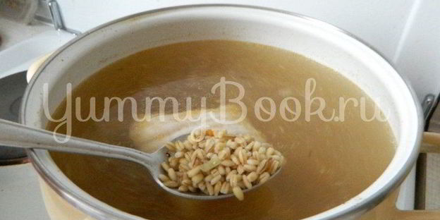рассольник с перловой крупой