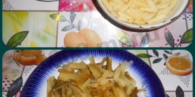 рассольник с рисом и языком