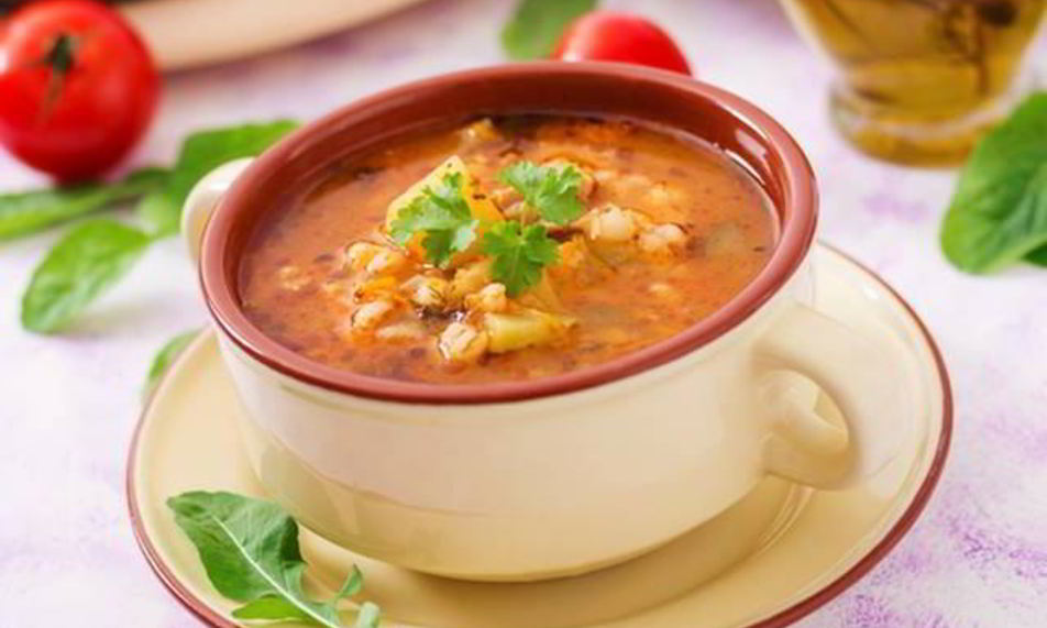 Рецепт рассольника с семгой