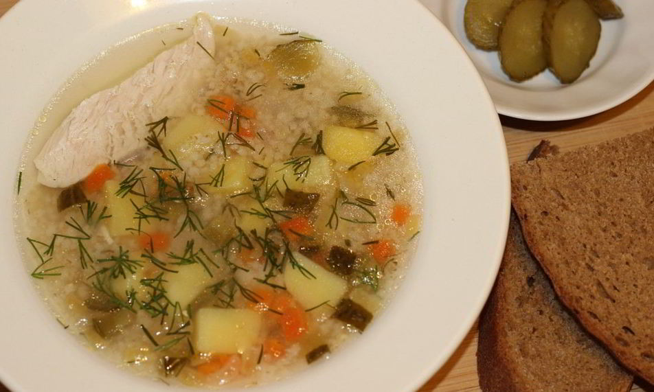 Рецепт рассольника с ячневого крупого