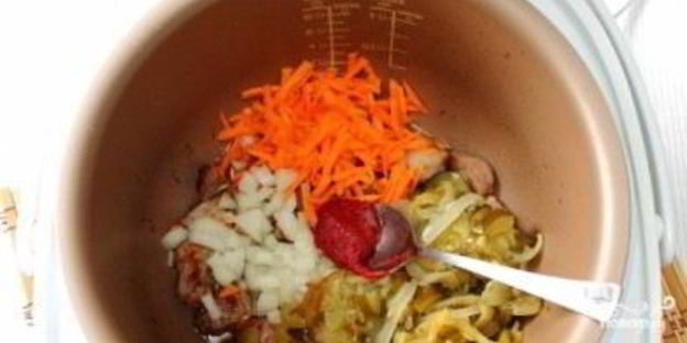 рассольник со свининой в мультиварке